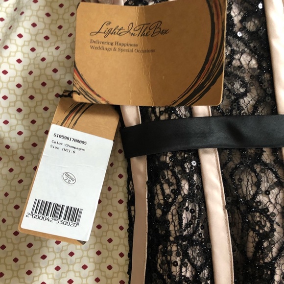 Beautiful Black Gown - Picture 6 of 6